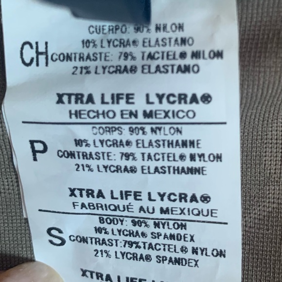 ANNE COLLE Collection Swim Skirt Cover Up Brown Aqua Small - Picture 4 of 7